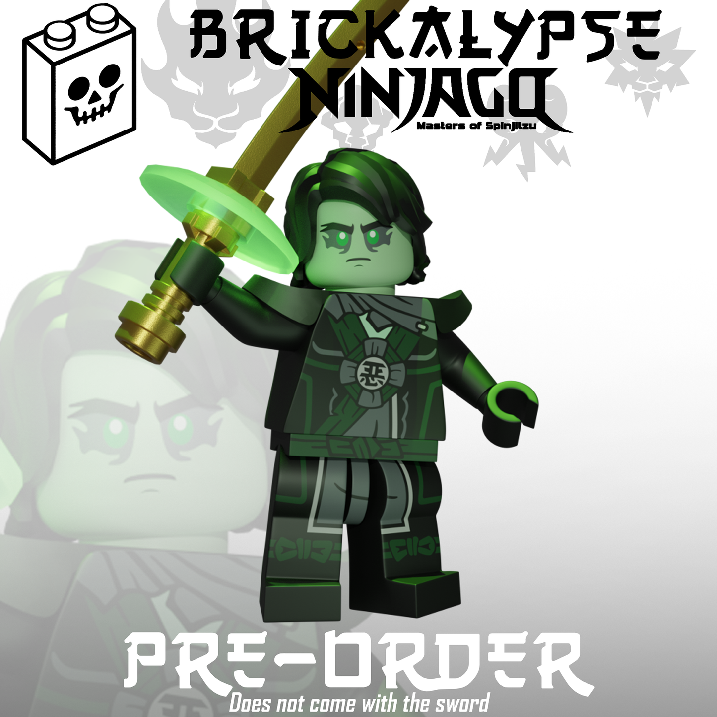 Ninjago Legacy Possessed Lloyd Custom PRE-ORDER