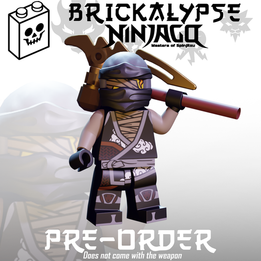 Ninjago TCS Cole Custom PRE-ORDER